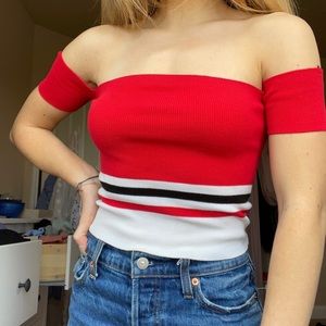 Off the shoulder top